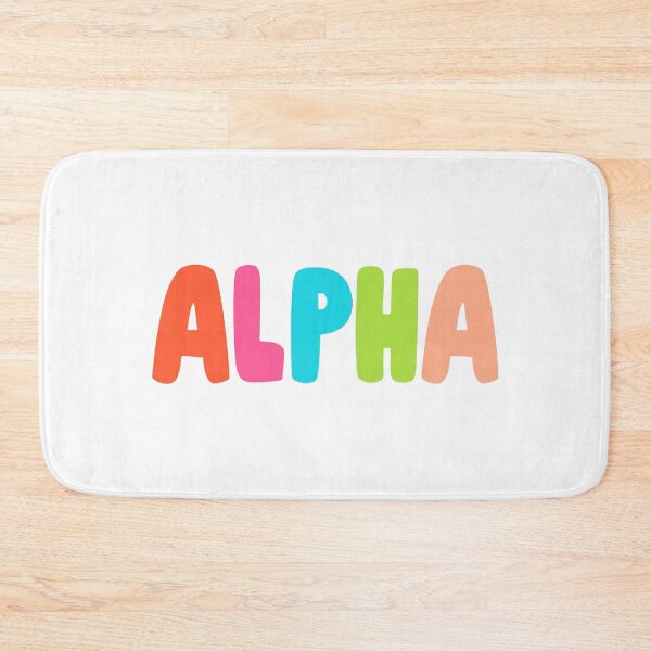Item preview, ALPHA designed and sold by FreshArtFusion.