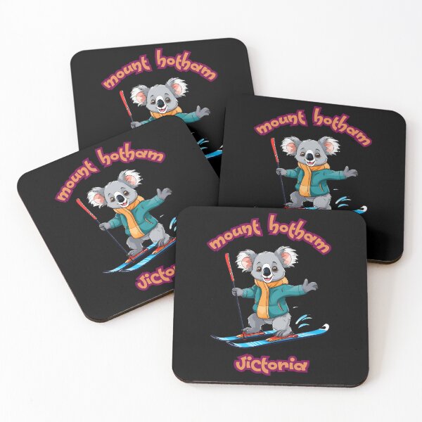 Item preview, Mount Hotham koala skier designed and sold by sydney-syder.