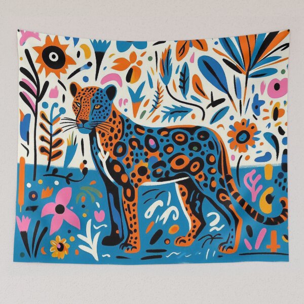 Item preview, Wild Floral Feline designed and sold by zzz888.