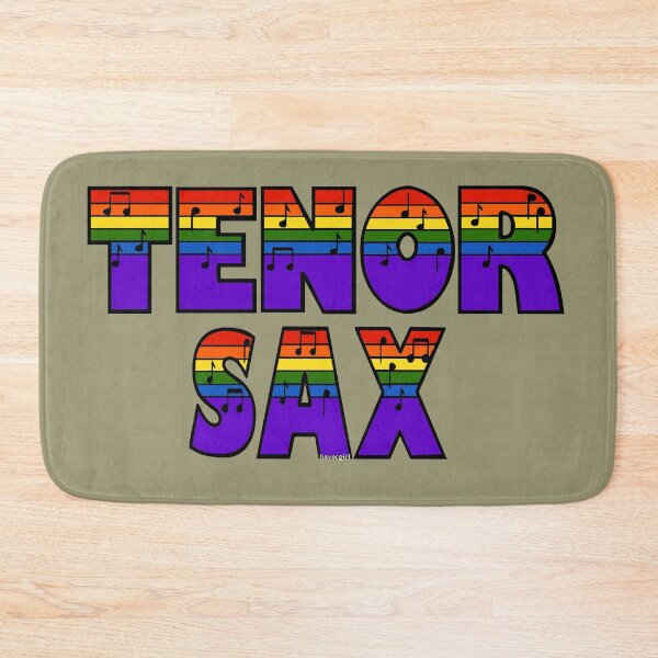 Artikelvorschau, Tenorsaxophon Regenbogen entworfen und verkauft von Havocgirl.