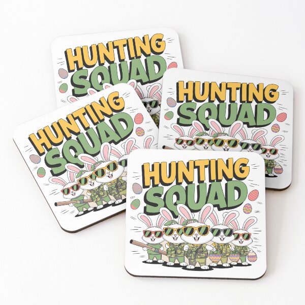 Item preview, "Hunting Squad - Cool Easter Bunny Team designed and sold by venavar.