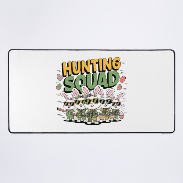Item preview, "Hunting Squad - Cool Easter Bunny Team designed and sold by venavar.