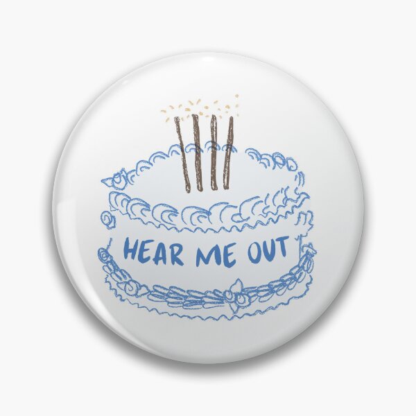 Artikelvorschau, Hören Sie mir zu Vintage Blue Cake entworfen und verkauft von BubblyCrafts.