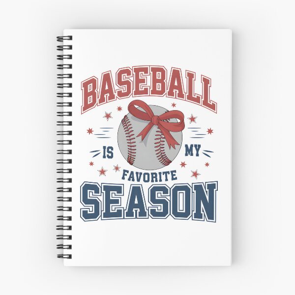 Item preview, Festive Baseball-Themed Illustration with Bold Typography and Ribbon-Adorned Ball designed and sold by Snifferius.