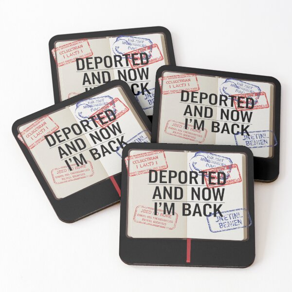 Item preview, Deportado y ahora estoy de regreso – Diseño de sello para pasaporte designed and sold by Ela-graphicwiz.