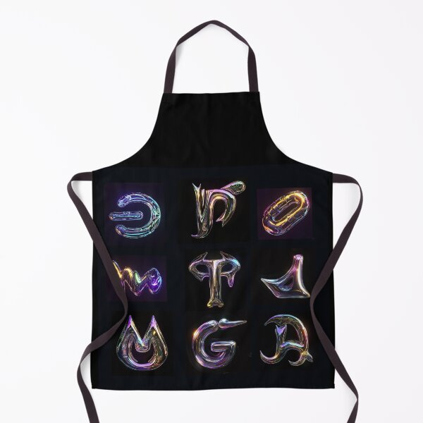 Item preview, Neon Glyphs designed and sold by Bearabilia.