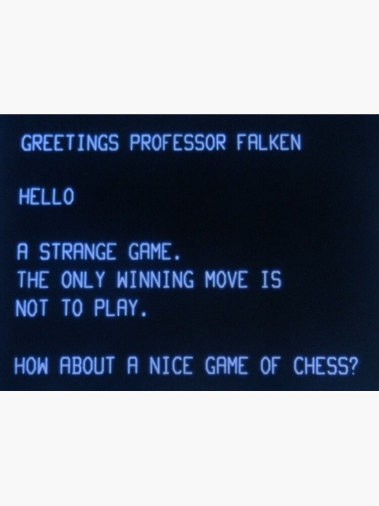 Thumbnail 3 of 3, Sticker, A Strange Game designed and sold by codinghorror1.