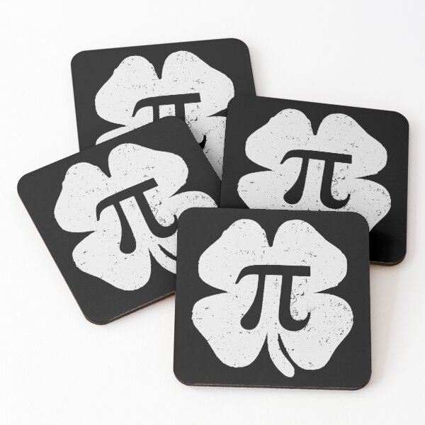 Item preview, Lucky Pi Symbol Four-Leaf Clover | Math & St. Patrick’s designed and sold by MotivaChic.