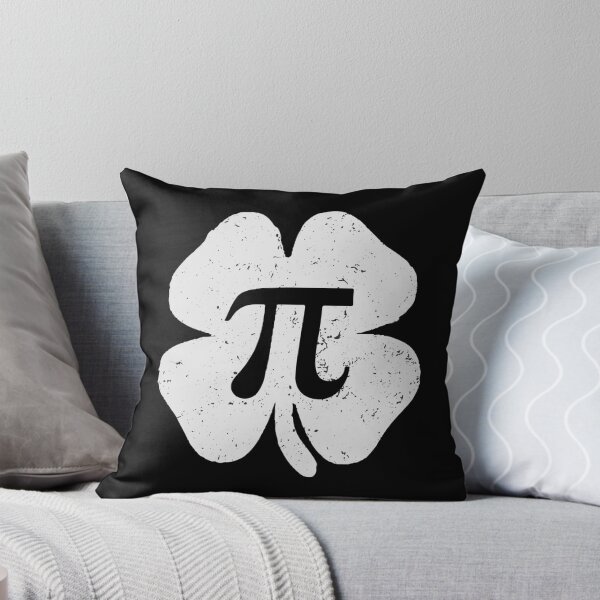 Item preview, Lucky Pi Symbol Four-Leaf Clover | Math & St. Patrick’s designed and sold by MotivaChic.