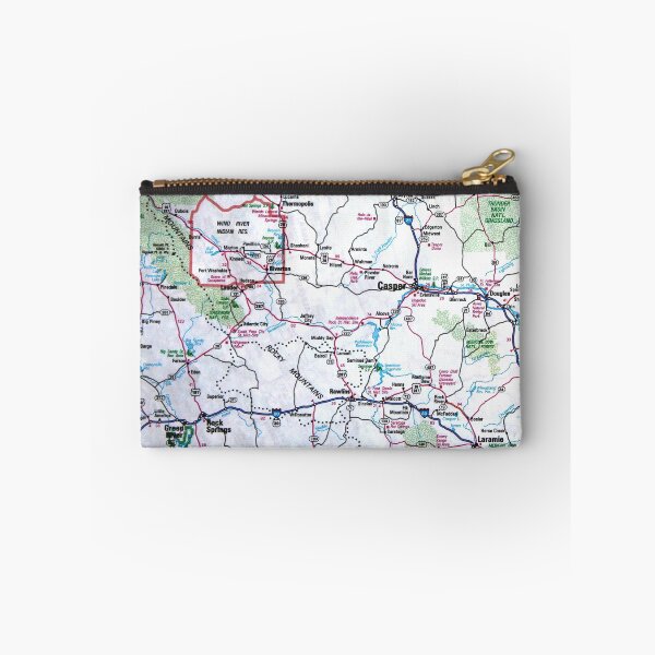 Item preview, Wyoming Roadmap designed and sold by Havocgirl.