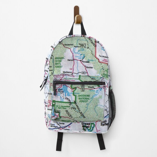 Item preview, Wyoming Roadmap designed and sold by Havocgirl.