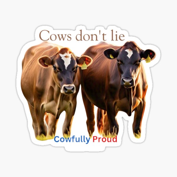 Vista previa del artículo con la obra «Cowfully Proud, la marca de los amantes de las vacas», diseñado y vendido por CowfullyProud.