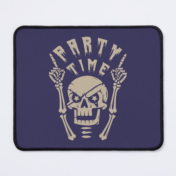 Item preview, A skeleton with raised arms enjoying party time. designed and sold by KoandZo.