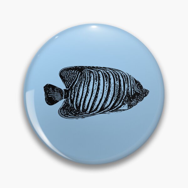 Item preview, Regal Angelfish Black Design  designed and sold by designsasstultd.