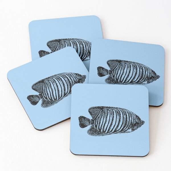 Item preview, Regal Angelfish Black Design  designed and sold by designsasstultd.