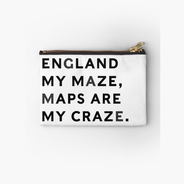 Item preview, England My Maze, Maps Are My Craze designed and sold by colourfind.
