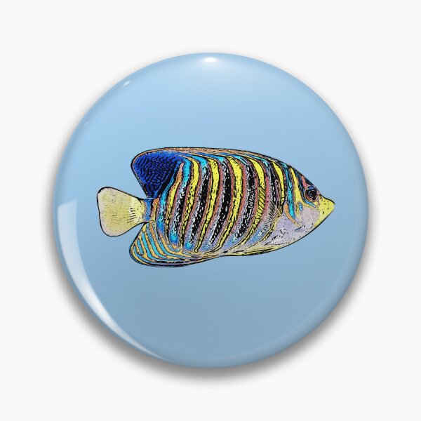 Item preview, Regal Angelfish Black Alternate Design  designed and sold by designsasstultd.