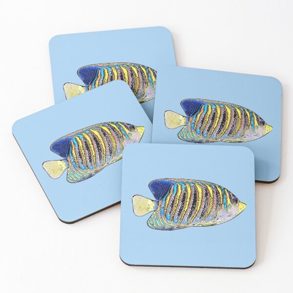Item preview, Regal Angelfish Black Alternate Design  designed and sold by designsasstultd.