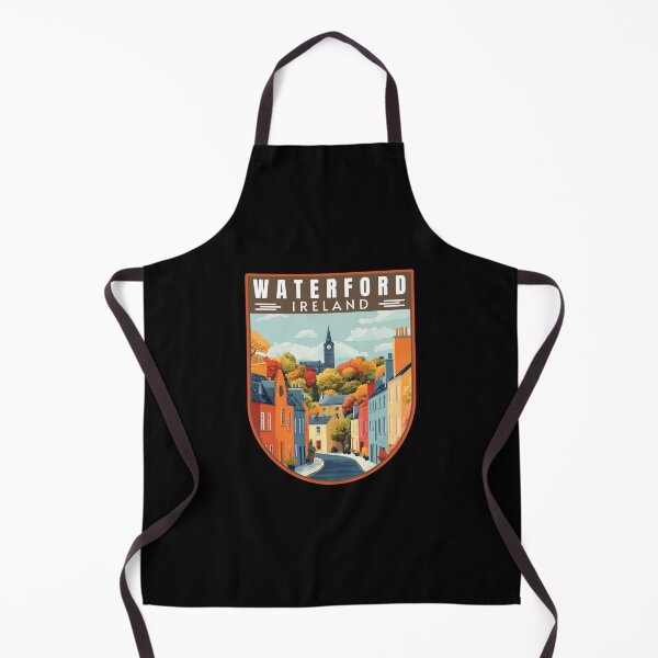 Item preview, Waterford Ireland Vintage Travel Art Emblem designed and sold by MaateoDesign.