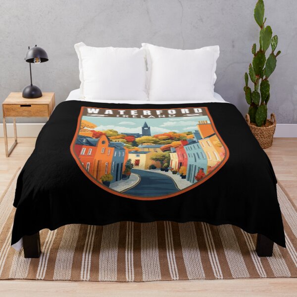 Item preview, Waterford Ireland Vintage Travel Art Emblem designed and sold by MaateoDesign.