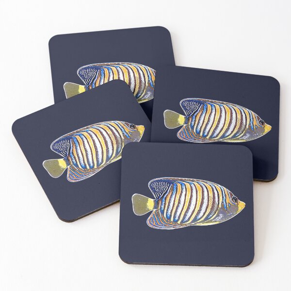 Item preview, Regal Angelfish White Alternate Design  designed and sold by designsasstultd.