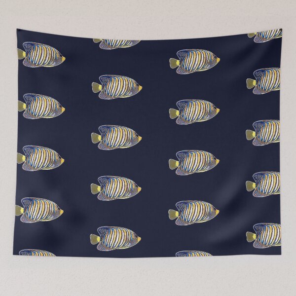 Item preview, Regal Angelfish White Alternate Design  designed and sold by designsasstultd.