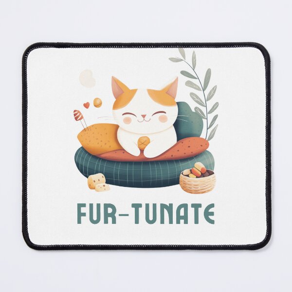 Item preview, Fortunate Cat Design - Lucky Cat Illustration for Cat Lovers designed and sold by anettfaye.