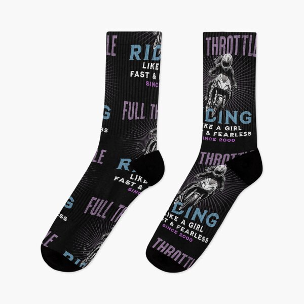 Item preview, Full Throttle - Riding Like a Girl Since 2000 designed and sold by LegendaryDesigns.