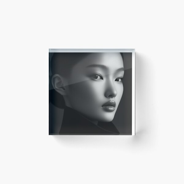 Item preview, Serene Woman Portrait designed and sold by ArtSE46.