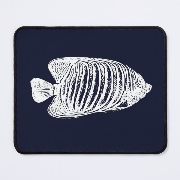 Item preview, Regal Angelfish White Design  designed and sold by designsasstultd.
