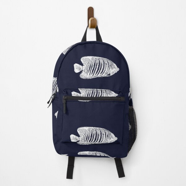 Item preview, Regal Angelfish White Design designed and sold by designsasstultd.