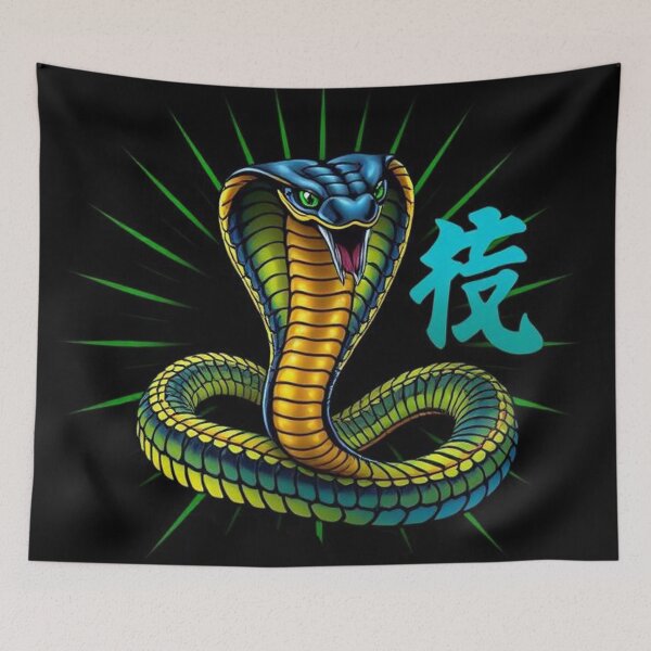 Aperçu de l'œuvre SILENT VENOM - KARATE SERPENT / COBRA, DOJO créée et vendue par Eandbeyond.