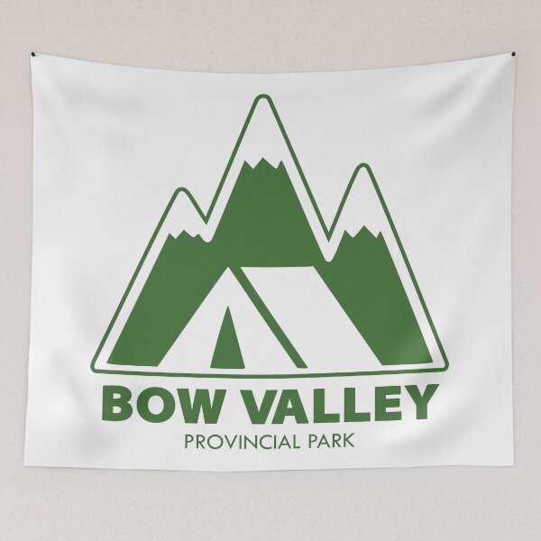 Item preview, Bow Valley Provincial Park Mountains Camping designed and sold by Esskay Designs.