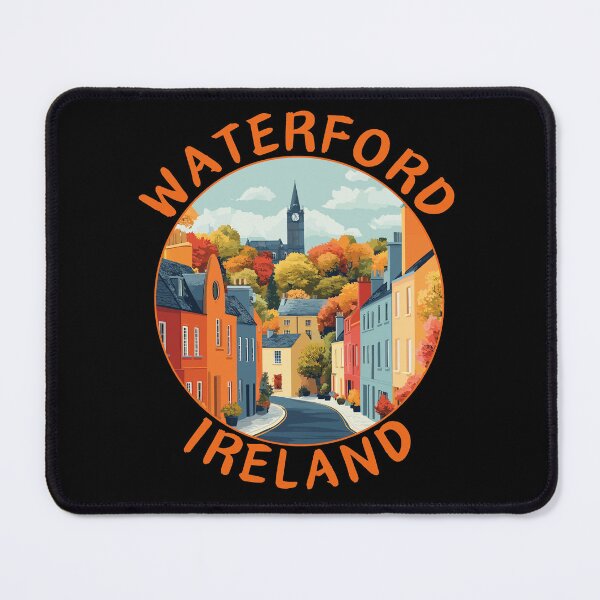 Item preview, Waterford in Ireland Retro Travel Badge designed and sold by MaateoDesign.