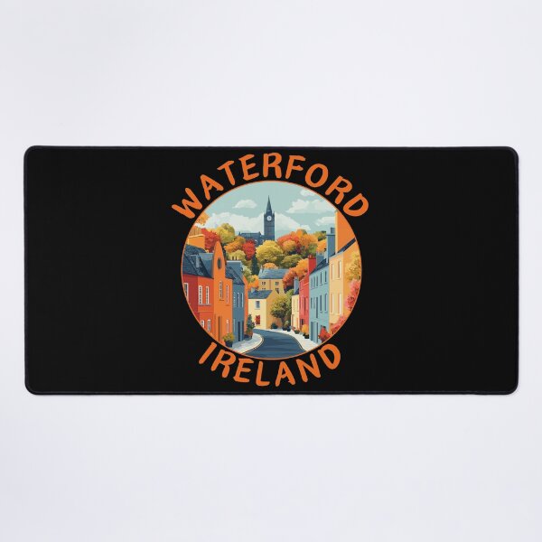 Item preview, Waterford in Ireland Retro Travel Badge designed and sold by MaateoDesign.