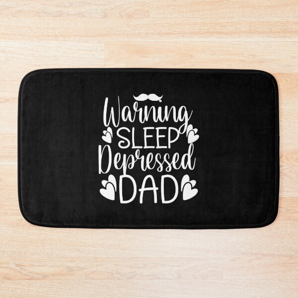 Item preview, Sleep Deprived Dad Funny Parenting Humor designed and sold by MotivaChic.