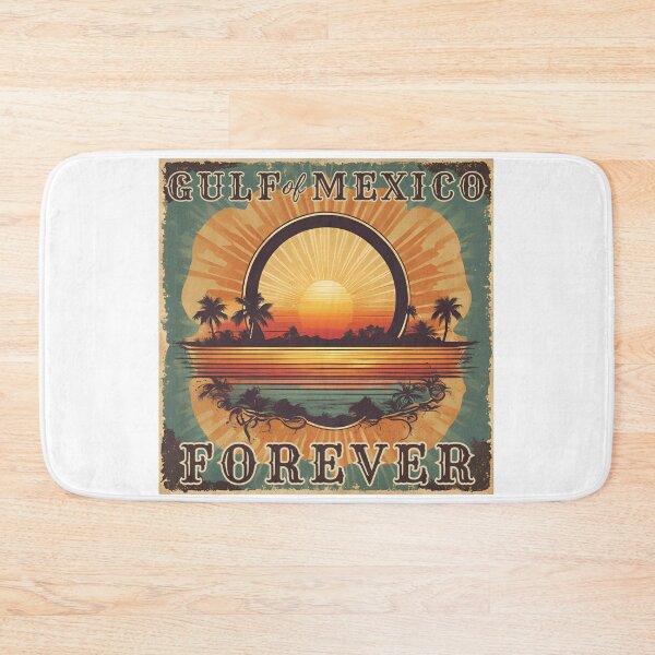 Item preview, Gulf of Mexico Forever Retro Vintage Sunset designed and sold by gillys.