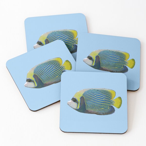 Item preview, Adult Emperor Angelfish Color Design  designed and sold by designsasstultd.