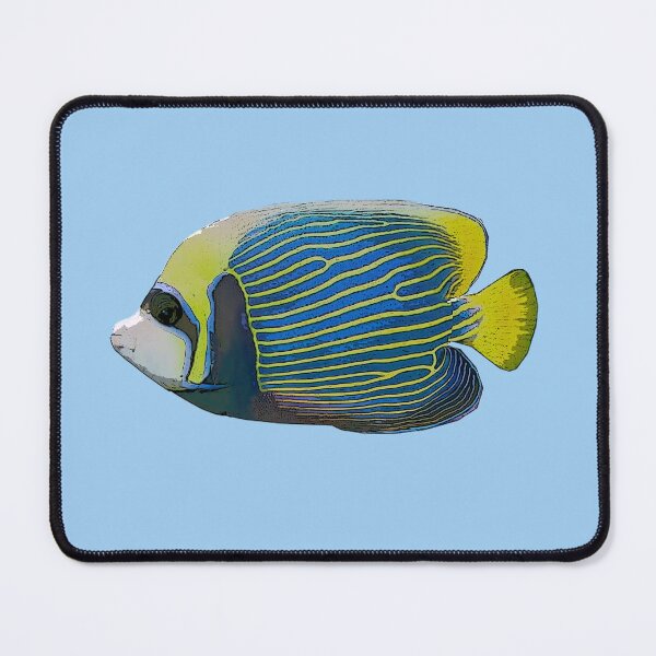Item preview, Adult Emperor Angelfish Color Design designed and sold by designsasstultd.