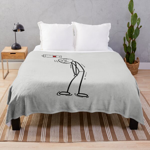 Item preview, Stickman Low Battery designed and sold by SignumShop.