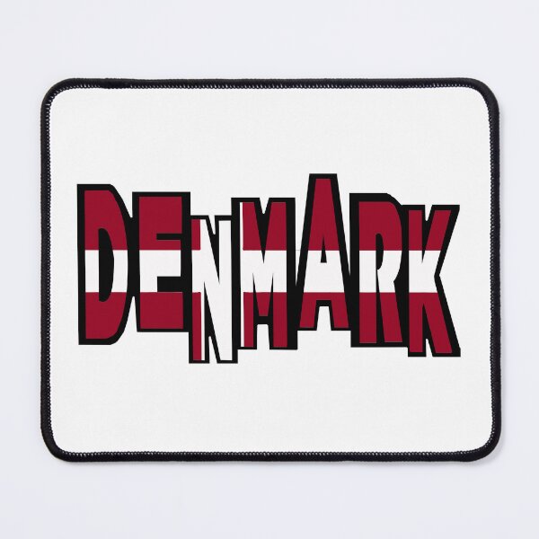 Item preview, Denmark Font with Danish Flag designed and sold by Havocgirl.