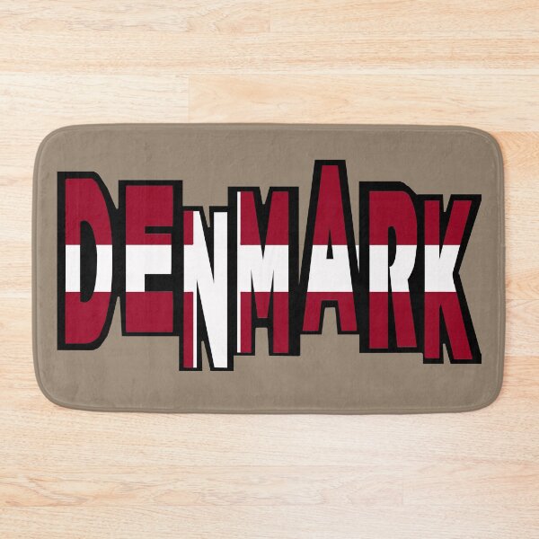 Item preview, Denmark Font with Danish Flag designed and sold by Havocgirl.