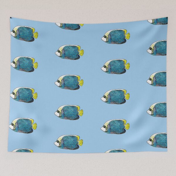 Item preview, Adult Emperor Angelfish Black Alternate Design  designed and sold by designsasstultd.