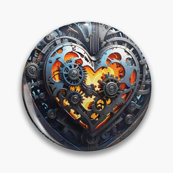 Item preview, Heart like a clock designed and sold by Marcu Ioachim.
