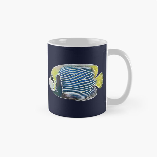 Item preview, Adult Emperor Angelfish White Alternate Design  designed and sold by designsasstultd.
