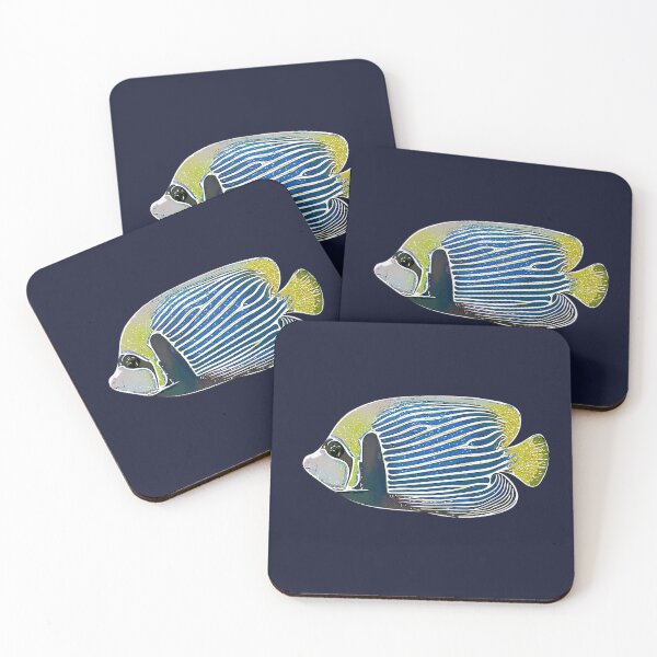 Item preview, Adult Emperor Angelfish White Alternate Design  designed and sold by designsasstultd.