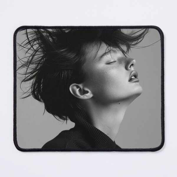 Item preview, Woman with Windblown Hair designed and sold by ArtSE46.