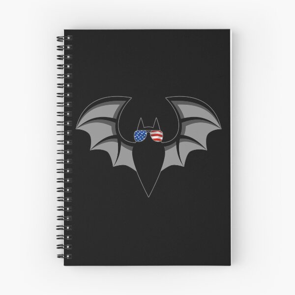 Item preview, Cool Bat with USA Aviator Glasses designed and sold by NoBonesLife.