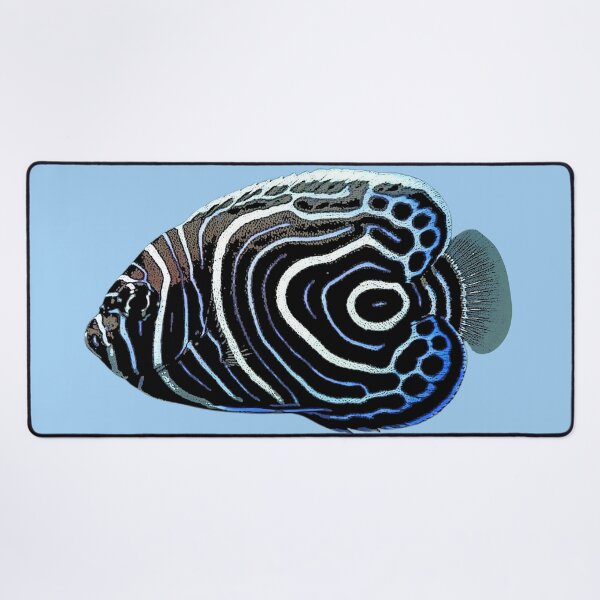 Item preview, Juvenile Emperor Angelfish Color Design designed and sold by designsasstultd.