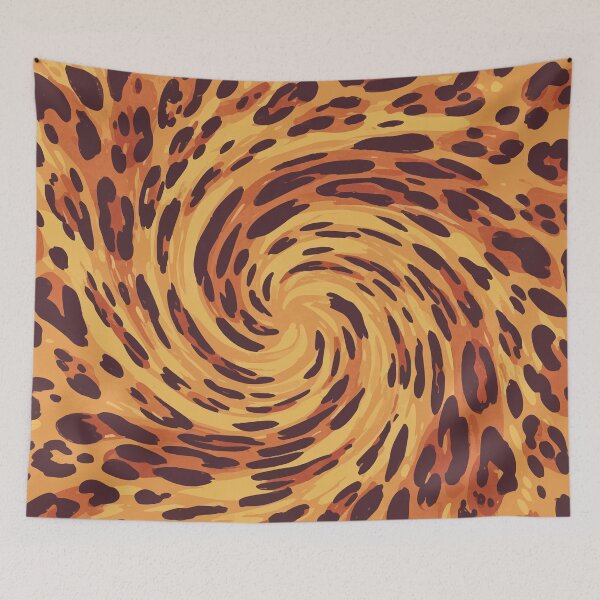 Item preview, leopard pattern swirl designed and sold by wi geon.